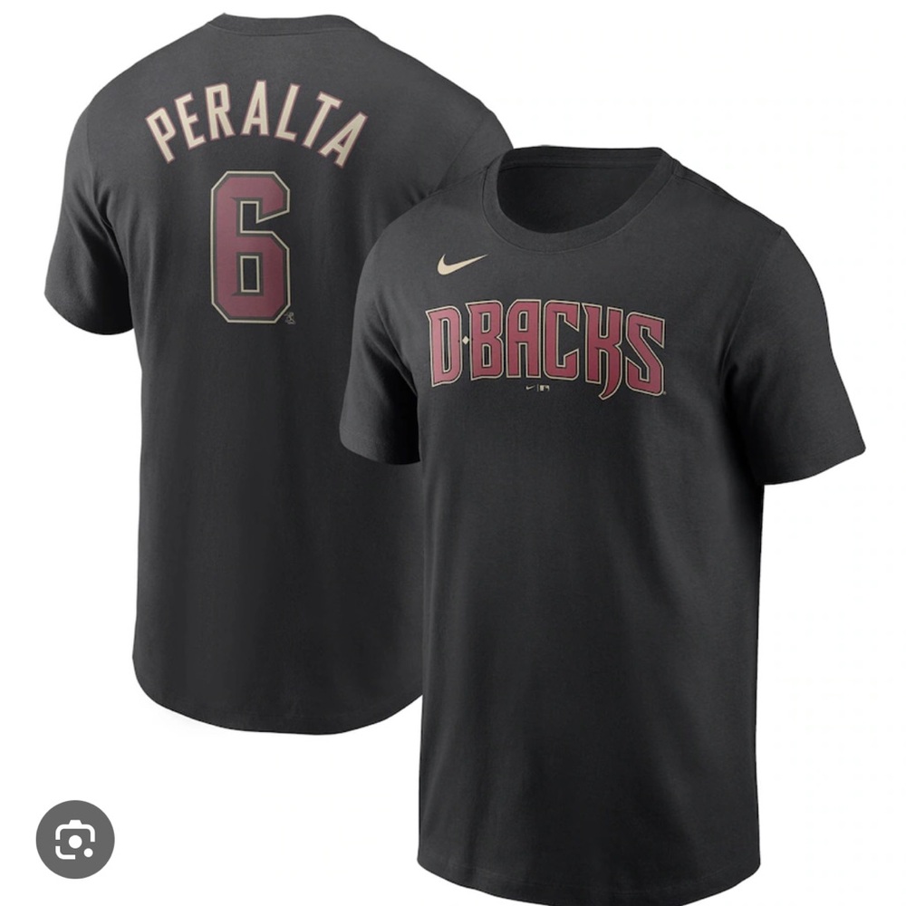 David Peralta Arizona DBACKS Women’s Fit Black Tshirt
